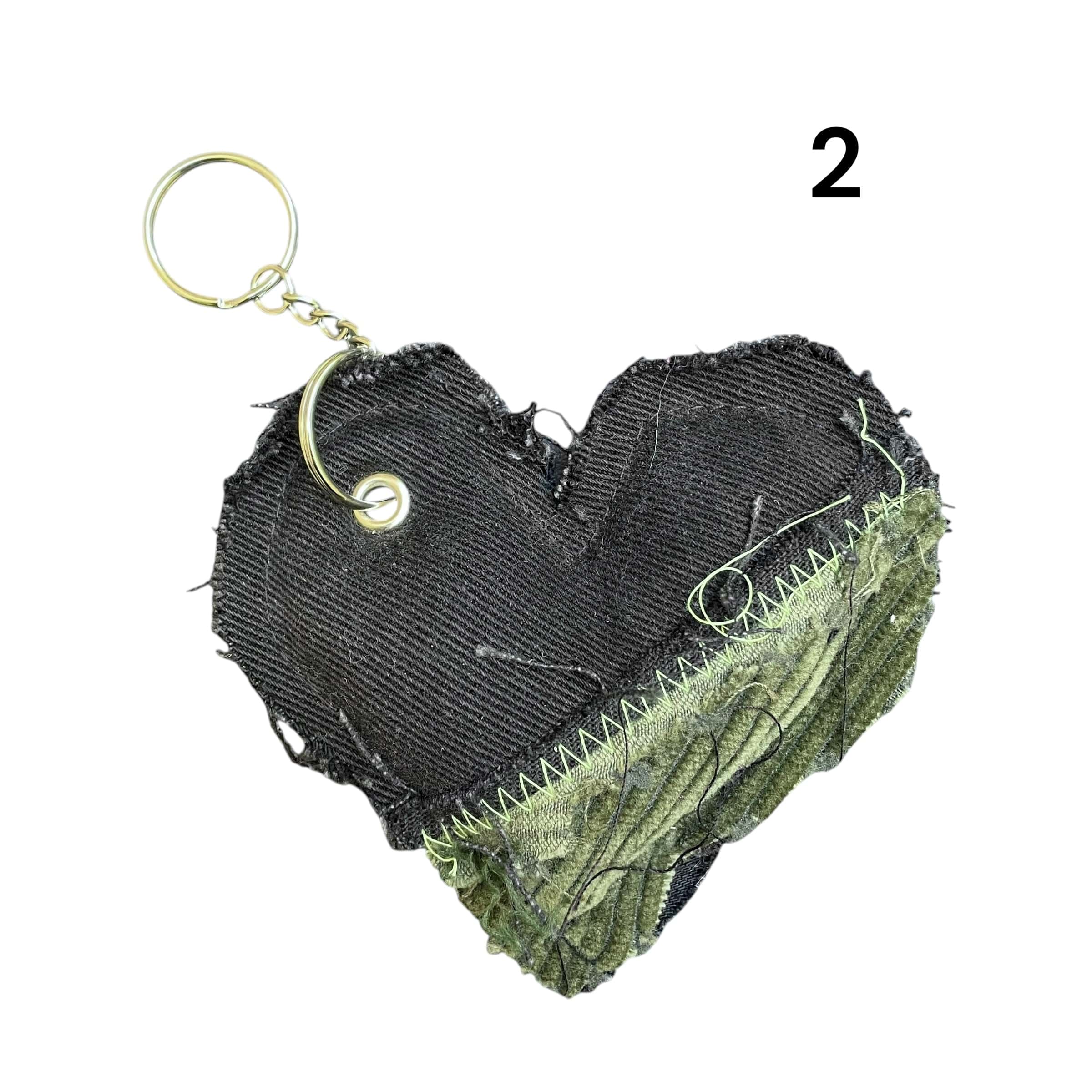 Upcycled padded keyrings - Image 3