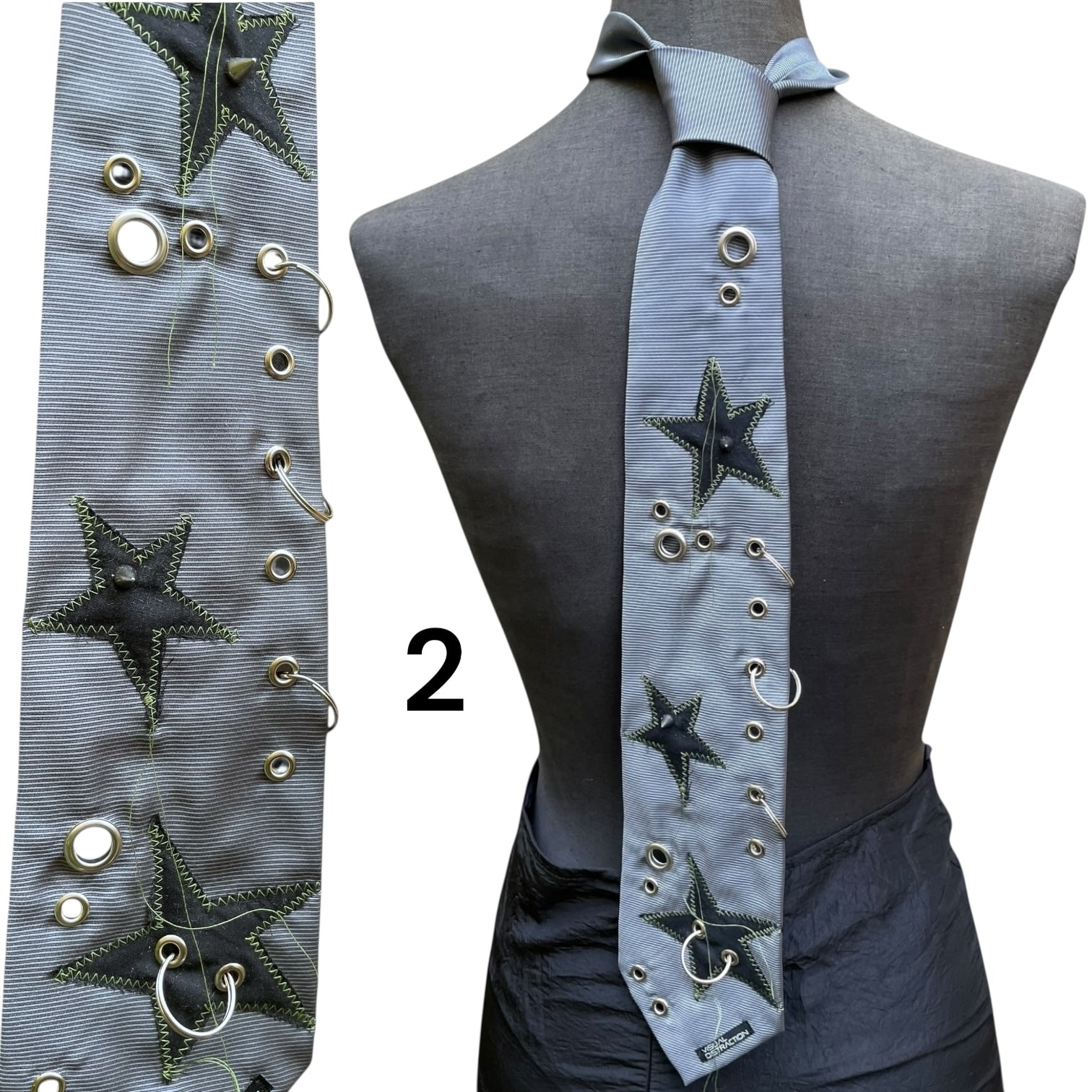 Star studded tie - Image 3