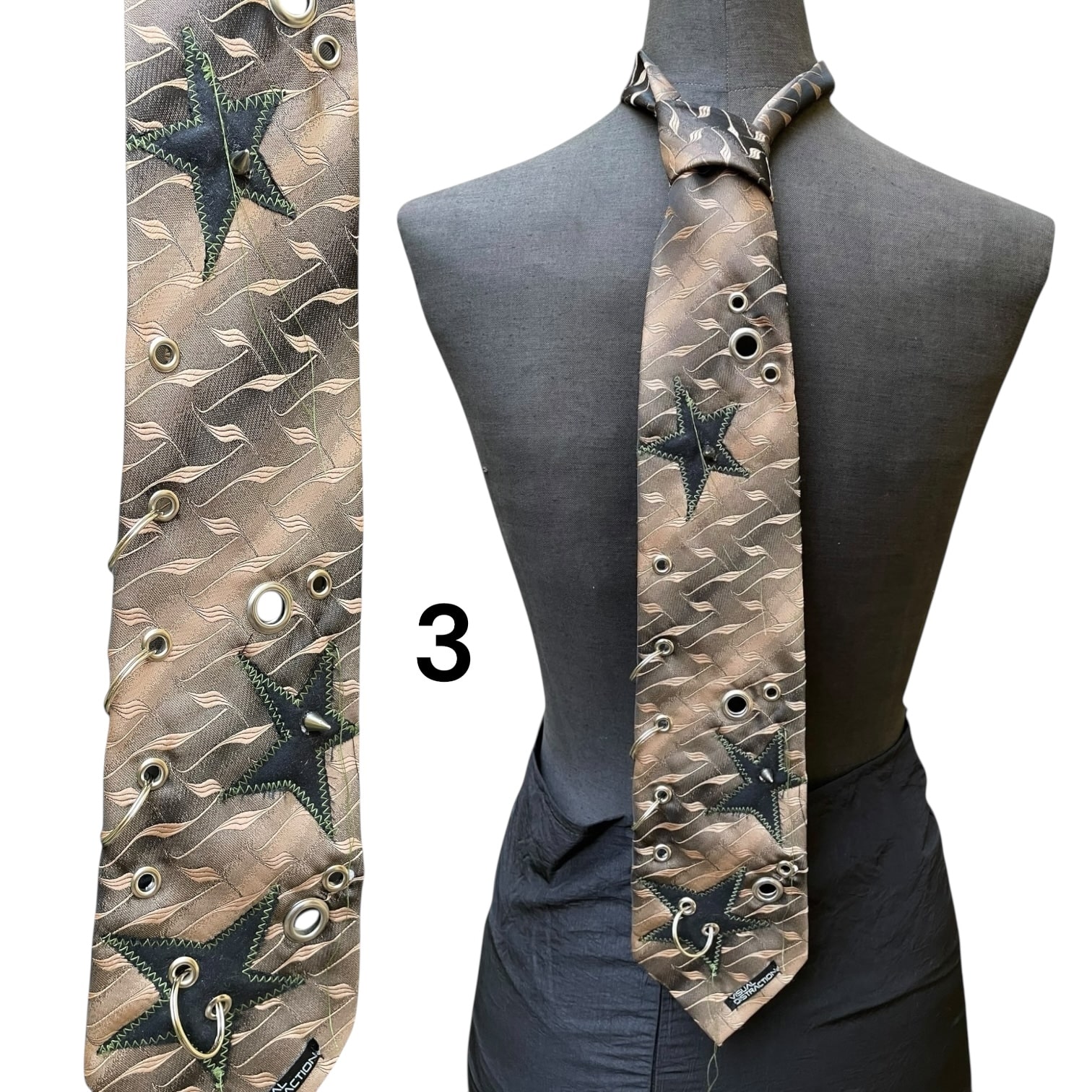 Star studded tie - Image 4