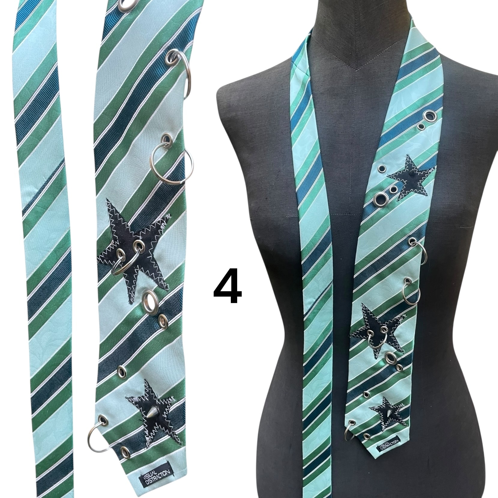 Star studded tie - Image 5