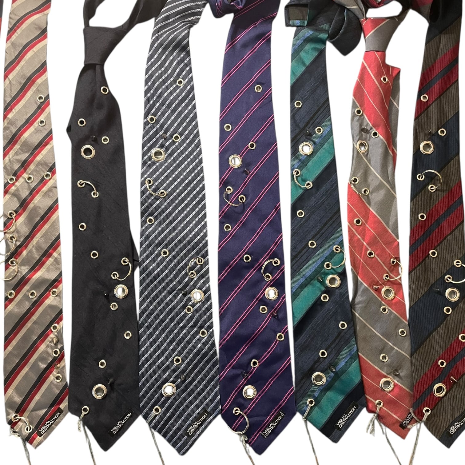 Random studded tie