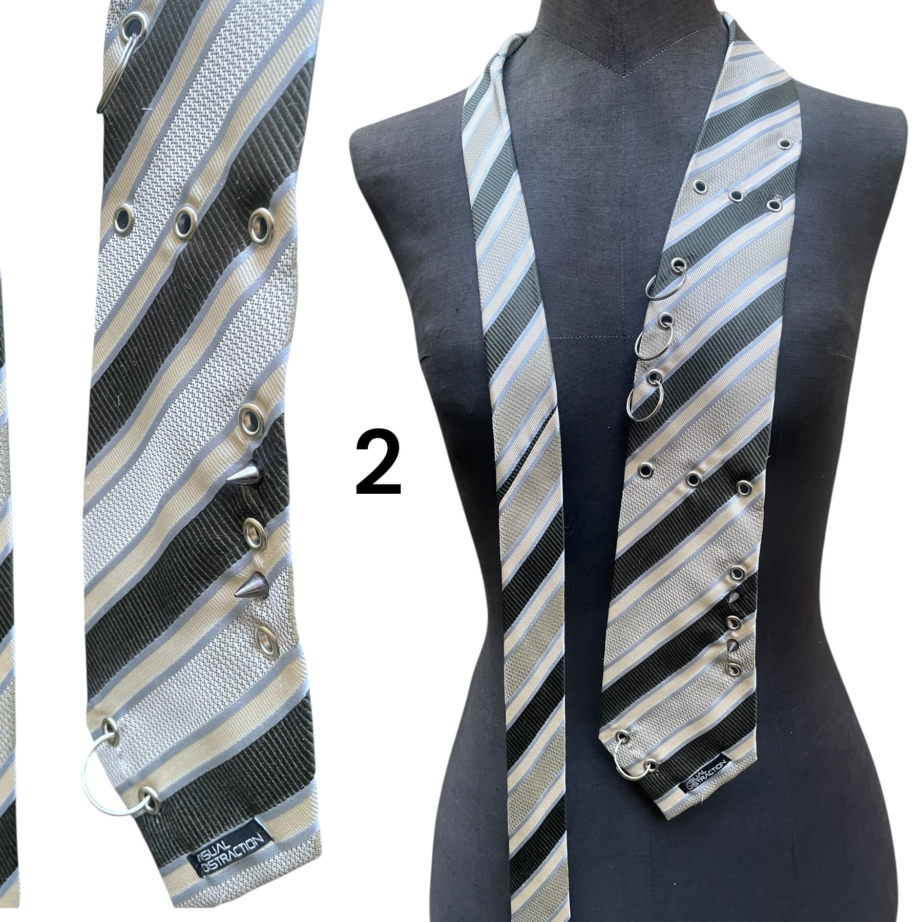 Uniform studded tie - Image 3