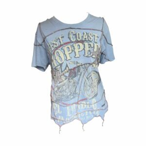 Blue motorbike tee (M)