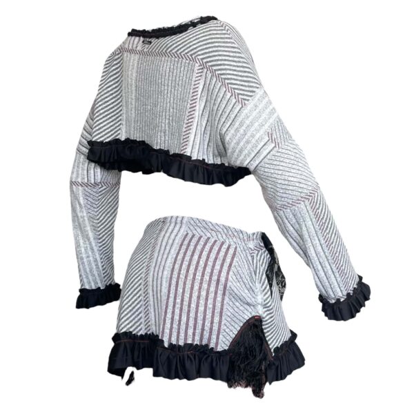 Stripped ruffle set (Size M/L) - Image 3