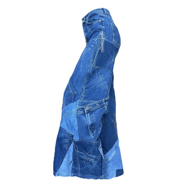 Blue patch jeans (XS) - Image 5