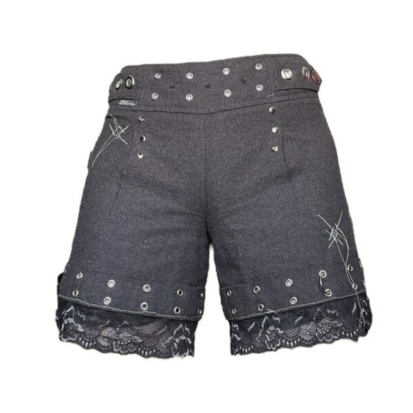 Brown steampunk shorts (XS) - Image 3