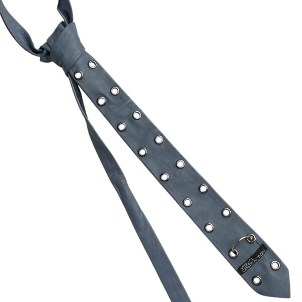 Studded punk tie - blue - Image 2