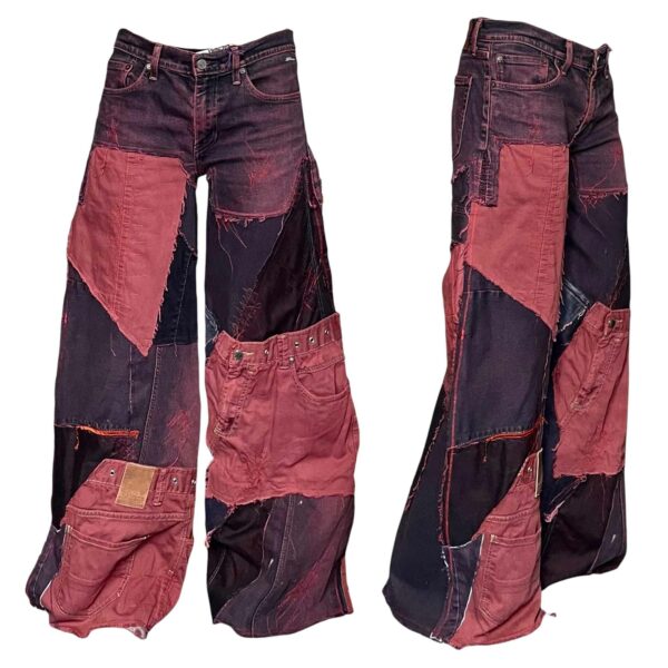 Rose wash jeans (W85cm) - Image 2