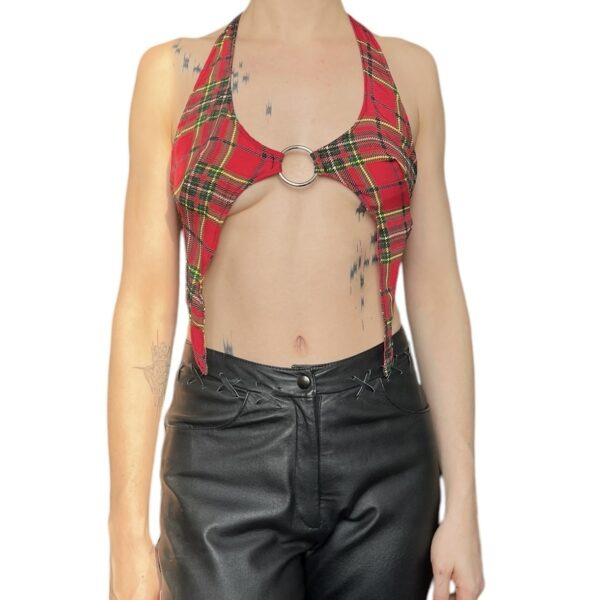 Vampi top (Tartan) - Image 2