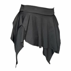 Black witchy mini skirt (Multiple sizes)