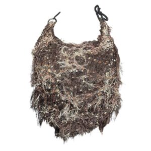 Brown hair halter top