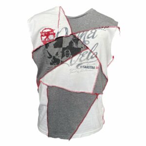 Slashed logo vest 1 (L)