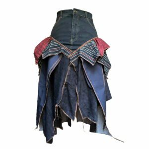 Denim waist fairy skirt (S)